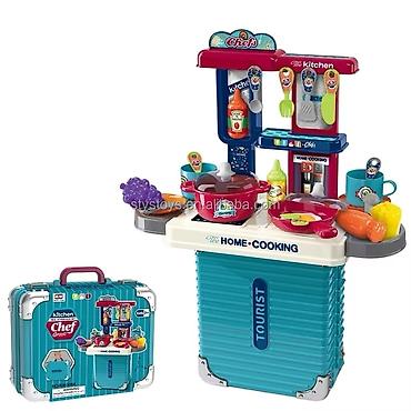 kinder jou: Детский игровой набор “Kitchen Chef – Home Cooking” в чемоданчике - — 1