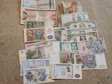 Əskinaslar: Sovet pulları və bir neçə ölkənin milli əskinaslar satılır xaiş edirəm — 3