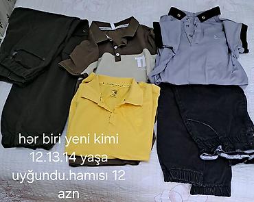 en ucuz forma: Uşaq geyim dəsti: - 12–14 yaş üçün uyğundur (şəkildə qeyd edilib). - — 1