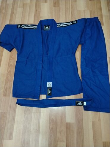 JMC: Adidas mavi cüdo geyimi (judogi) dəsti - Marka/model: Adidas (IJF