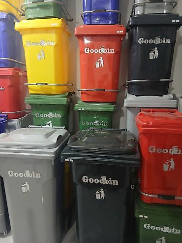 asilqanlar: 660 l Plastik “Goodbin” tullantı qutuları - Təyinat: məişət, ofis — 9