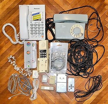 ilsad telekom: Stasionar telefon Panasonic, Simli, İşlənmiş, Ünvandan götürmə — 1
