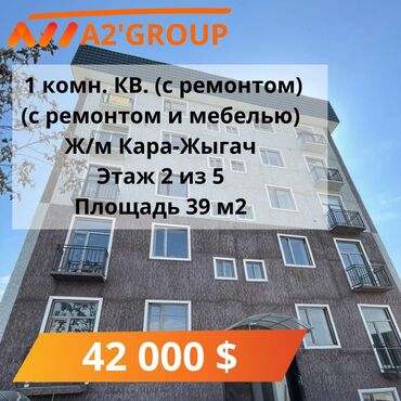 Продажа участков: 1 комната, 39 м², Элитка, 2 этаж, Евроремонт