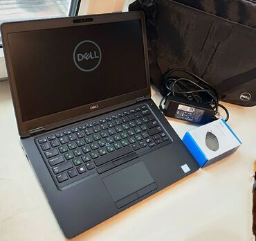 сумки для ноутбуков бишкек: Ноутбук, Dell, 8 ГБ ОЗУ, Intel Core i5, 14 ", Б/у, Для работы, учебы, память SSD