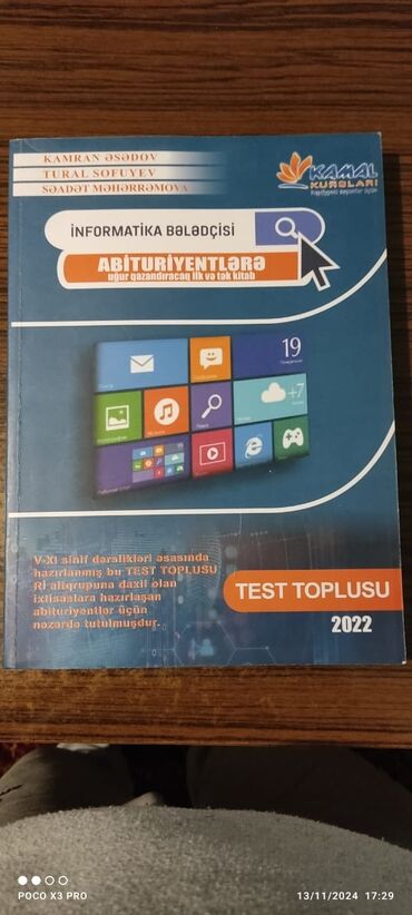 umumi tarix test toplusu pdf: Kamal kurslari test toplusu informatika