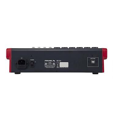 ses guclendiri: Passiv Mikşer, Proel MQ16USB (Səs Pultu) 12 aşağı səs-küylü MIC — 3