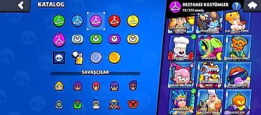 gta 5 kaset: Brawl Stars oyun hesabı – yüksək trofey və zəngin kosmetik kolleksiya — 9