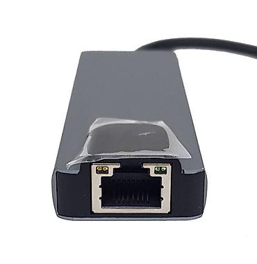 type: Хаб 5 in 1 - Type-С to HDMI x 1 + USB3.0 x 2 + PD x 1 + LAN x 1 — 4