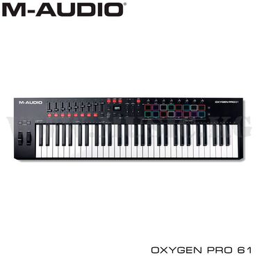 синтезатор 510: Midi-клавиатура M-Audio Oxygen Pro 61 Oxygen Pro 61 от M-Audio - это