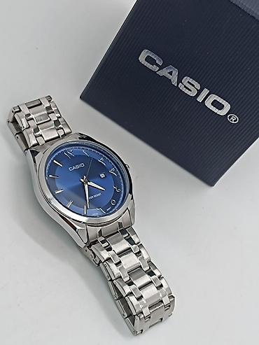 8 mart hediyelik: Yeni, Qol saatı, Casio, rəng - Mavi — 1