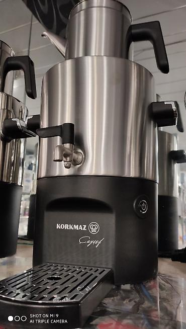 turk samovarı: Samovar elektrik samovar Korkmaz Turk istehsali 5 litr su 2 litr cay — 4