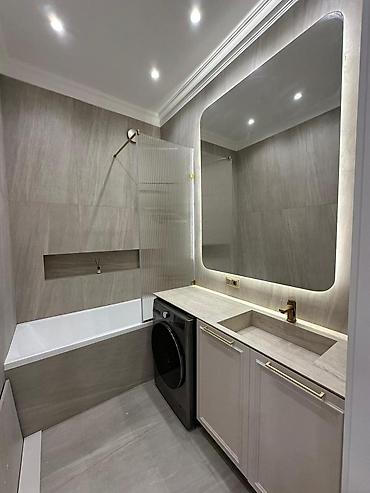 107: 2 комнаты, 75 м², Асанбай мкр Элитка, 1 этаж, Дизайнерский ремонт — 2
