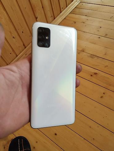 a51 samsung: Samsung Galaxy A51, 64 GB, rəng - Ağ, İki sim kartlı, Sensor — 6