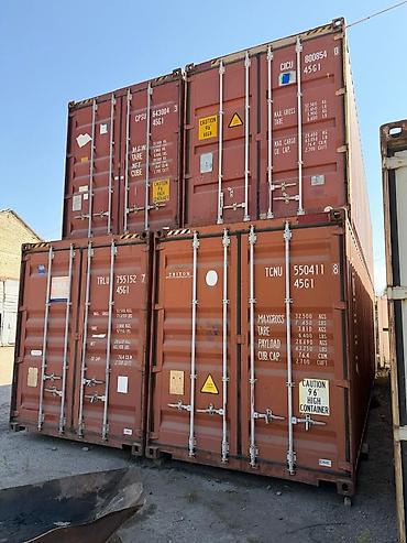 продам гараж: Контейнер 40 ф есть 3 штуки. находятся в Канте — 1