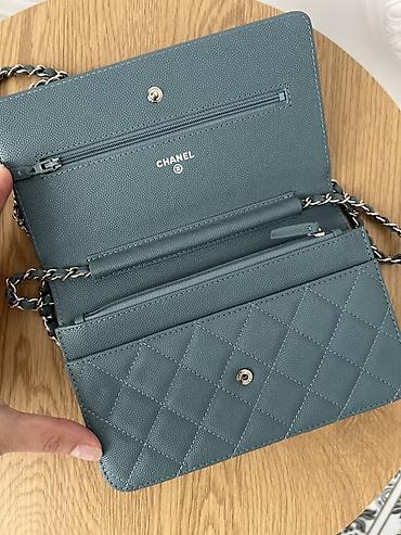 Chanel Wallet on Chain (WOC) – mavi-yaşıl ton 1/1 еurope - Material at lalafo.az — 2 Chanel Wallet on Chain (WOC) – mavi-yaşıl ton 1/1 еurope - Material — 2