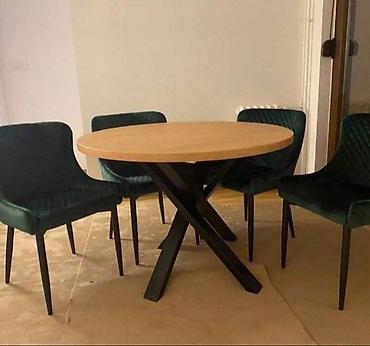 Stilski trpezarijski stolovi: OKRUGLI TRPEZARIJSKI STO MODEL A1 | Kontakt telefon 06******** Viber — 18