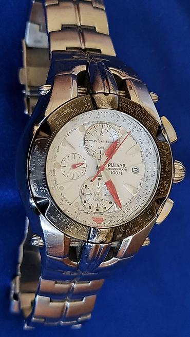 Ručni satovi: Pulsar muški hronograf – 100M - Brend/model: Pulsar Chronograph 100M — 1