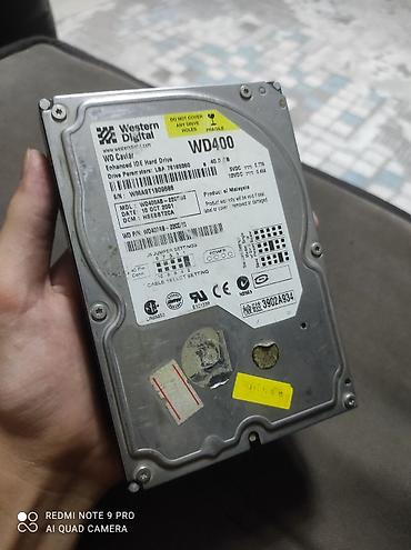 mac mini 4: Жесткий диск Western Digital WD Caviar WD400 (IDE) - Тип: 3.5" HDD — 1