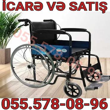 tibbi araba: Məhsul: Manual əlil arabası – icarə və satış xidməti Xüsusiyyətlər: - — 1