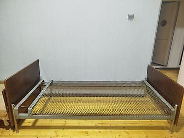 Çarpayılar: Metal çərçivəli tək nəfərlik çarpayı - Karkas: möhkəm metal — 3