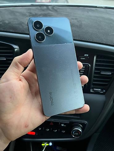 чехол реалми: Realme Note 50, Б/у, 128 ГБ, цвет - Серебристый, 2 SIM — 1