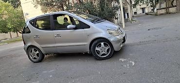 mercedes s221: Mercedes-Benz A-Class (W168) hetçbek - Kuzov: 5 qapı, gümüşü rəng - — 7