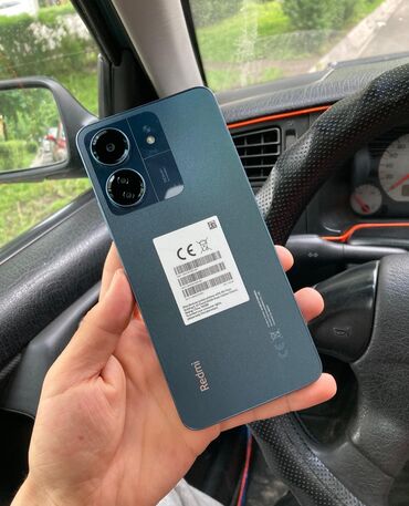 ������������ ������������ �� ������������ ������������: Xiaomi, Redmi 13C, Б/у, 128 ГБ, цвет - Синий, 2 SIM