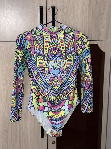 спортивные лосины женские: Слитный купальник, Китай, S (EU 36)
