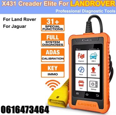 Alati za automobile: Novo - LAUNCH X431 OBD2 za JRL-LandRover & Jaguar Za podržane — 3