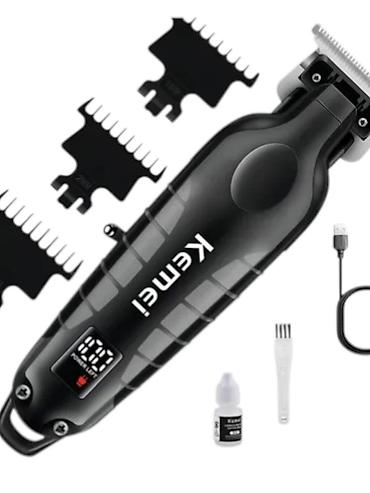 №: 13063 Məhsulun adı: Saç qırxan maşın Kemei KM-2293, 10 W, 1200 mAh