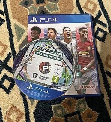 Oyun diskləri və kartricləri: Pes 2021 Ps4/Ps5 ucun ciziqsiz 14 saat islenib İdeal veziyyetde Barter