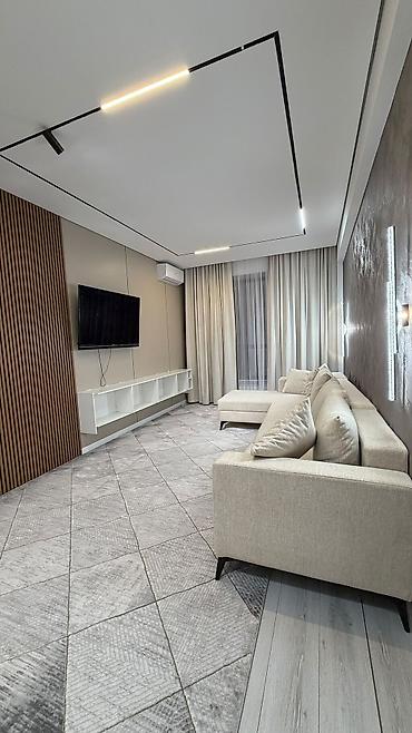 Продажа квартир: 2 комнаты, 82 м², Асанбай мкр Элитка, 3 этаж, Дизайнерский ремонт — 2