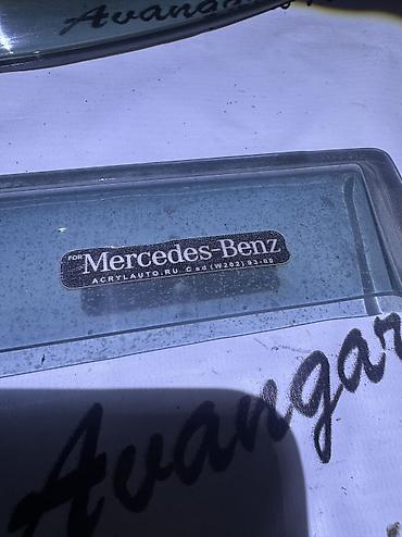 боковые шторки: Ветровики на окна Mercedes-Benz, 1993 г., Б/у, Самовывоз, Платная доставка — 3