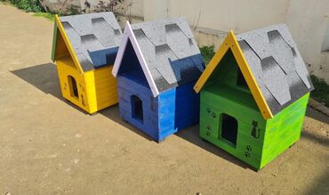 Yuvalar: Məhsul: Açıq havada istifadə üçün taxta pişik evi Təsvir: - Küçə və — 6