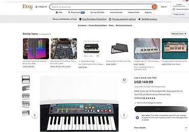 Klaviri i klavijature: Casio SA-35 mini klavijatura – SongBank Keyboard with Lesson Function — 20