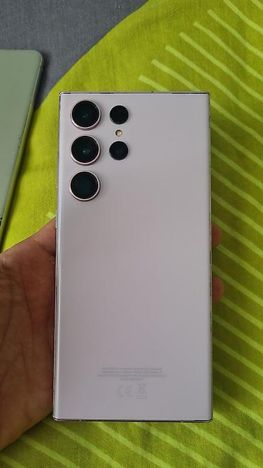 Mobil telefonlar: Samsung Galaxy S23 Ultra, 256 GB, rəng - Çəhrayı, İki sim kartlı — 1