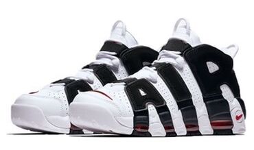 button куртки бишкек: Кроссовки Nike Air More Uptempo в расцветке «Oreo», сочетающей черный