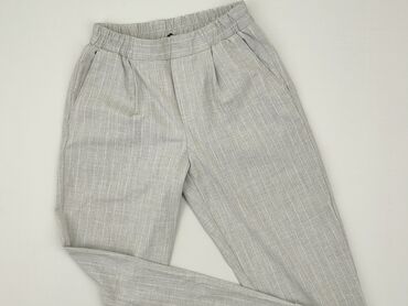 spodnie dresowe adidas szare: Material trousers, Bershka, XS (EU 34), condition - Very good