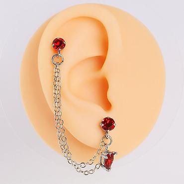 каффы серьги: Серьги сөйкөлөр каффы У и серьги-цепочки для эффектного образа. На — 3