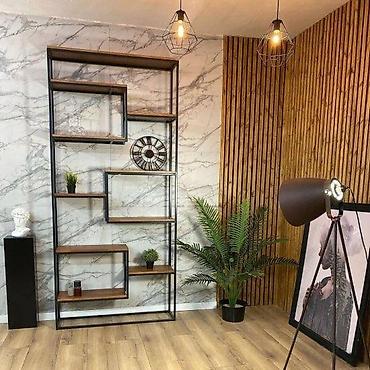 ugaone forma ideale: DELUX NAMEŠTAJ MODEL BIN75 | Izrada nameštaja po meri Drvo& metal — 3