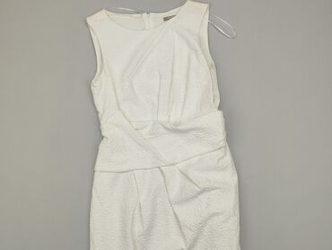 sukienki biała z piórami: Sukienka, S, Orsay, stan - Dobry