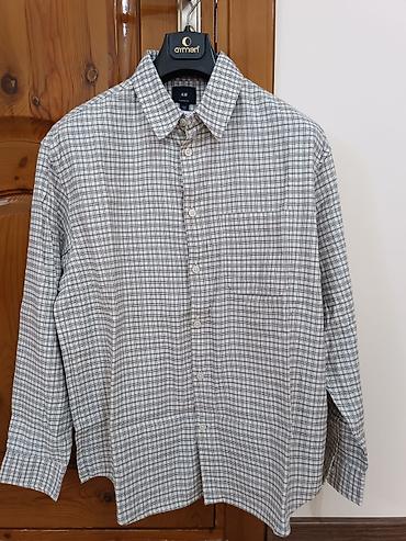 Рубашки: Мужская рубашка H&M Loose Fit - Фасон: свободный крой (Loose — 2