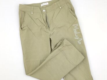 legginsy kolarki: Material trousers for women, size L (EU 40)