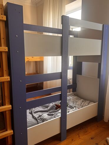 продам кровать двуспальную бу: Oğlan və qız üçün, İşlənmiş, Çarpayı, Matrassız, Siyirməsiz