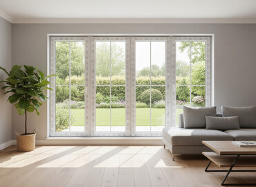 айнек терезе бу: Пластиковые окна ПВХ белого цвета с многокамерным профилем