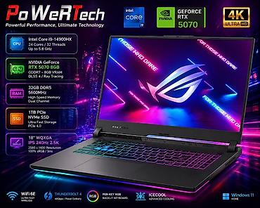 ssd 128gb: Yeni ASUS ROG, 18 ", Intel Core i9, 1 TB — 1
