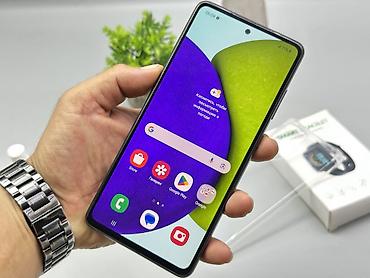 Samsung Galaxy A52, Б/у, 128 ГБ, цвет - Черный, 2 SIM at lalafo.kg Samsung Galaxy A52, Б/у, 128 ГБ, цвет - Черный, 2 SIM