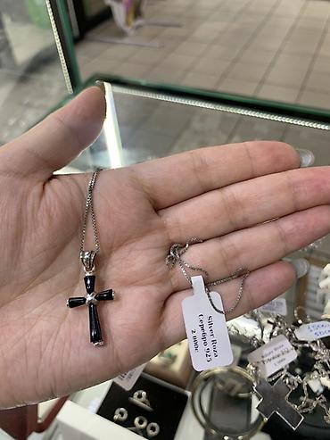 купить золотой крестик: Подвески‑крестики на цепочке из серебра 925 пробы Silver Roza — 9