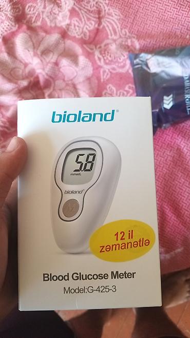 tibb geyimi: Bioland G-425-3 qan qlükoza ölçən cihazı - Marka/model: Bioland — 1