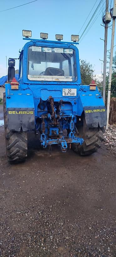 masin nəqliyyat: Belarus markalı mavi traktor - Güclü dizel mühərrik, ön çıxarılan — 3